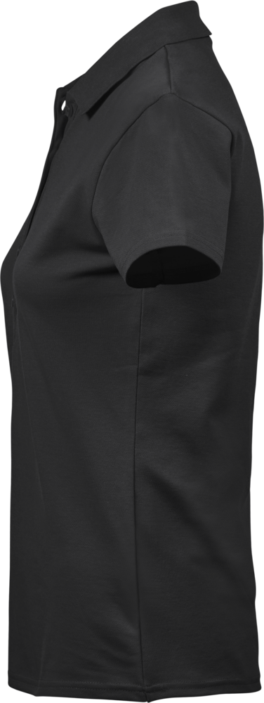 Luxury Stretch dame polo - Sort - Teejays 145