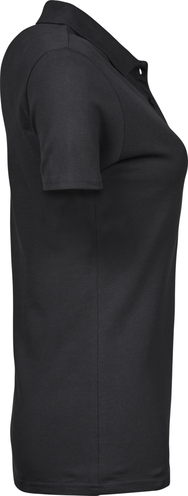Luxury Stretch dame polo - Sort - Teejays 145