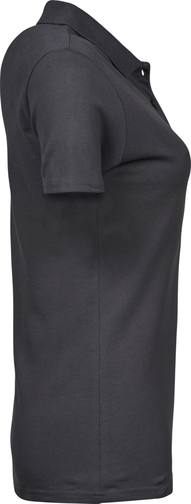 Luxury Stretch Dame Polo - Mørkegrå - Teejays 145