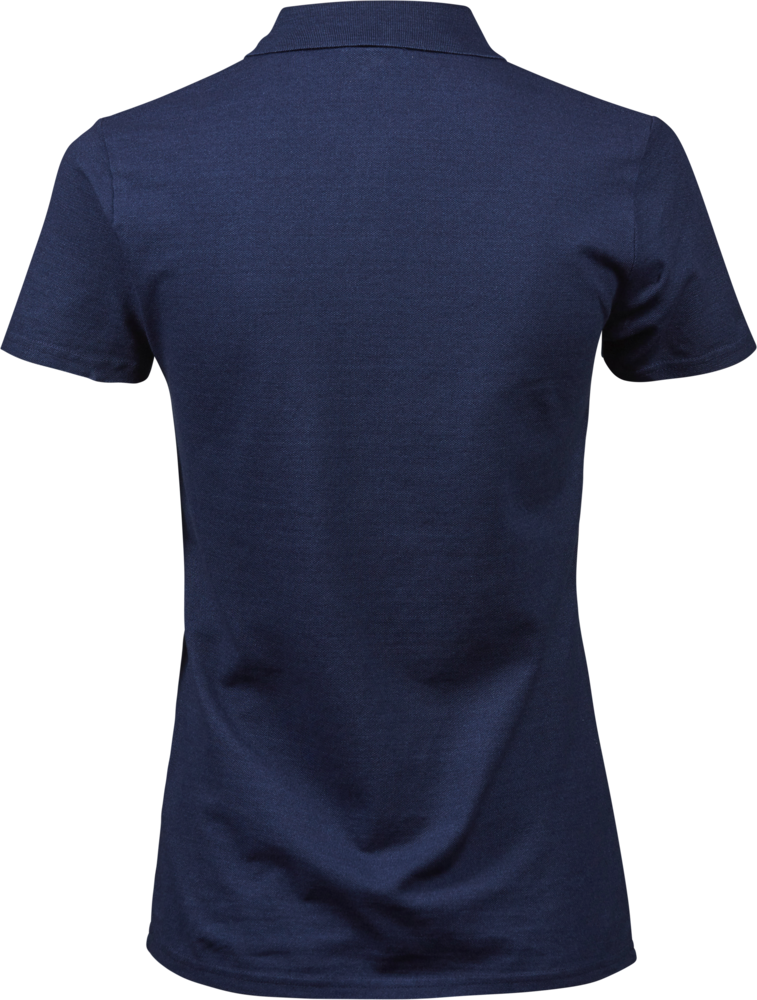 Luxury Stretch Dame Polo - Mørkeblå - Teejays 145
