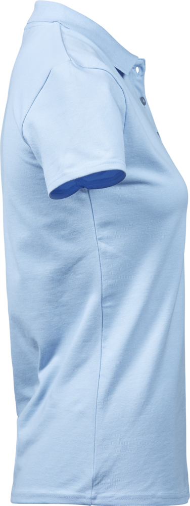 Luxury Stretch Dame Polo - Lyseblå - Teejays 145