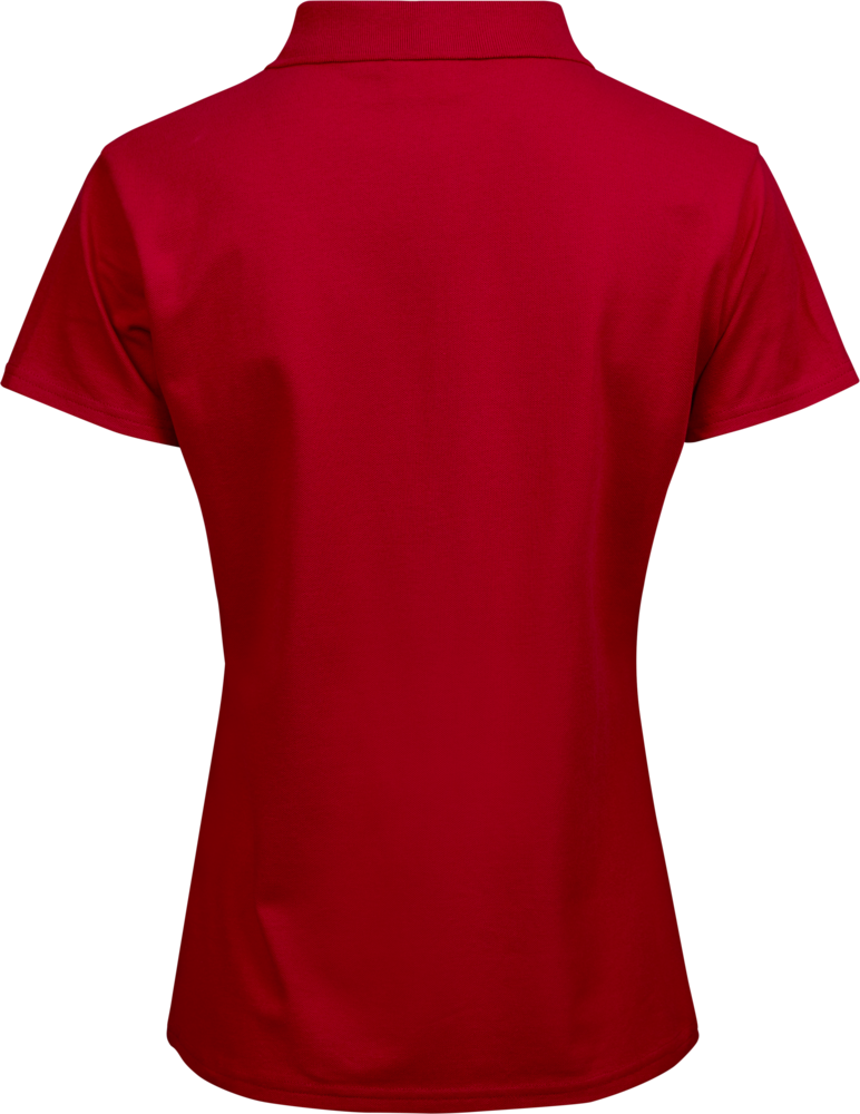 Luxury Stretch dame polo - Rød - Teejays 145