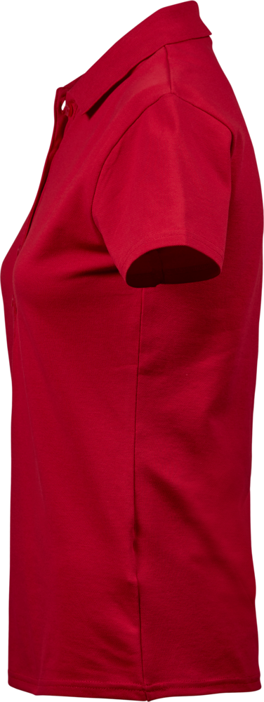 Luxury Stretch dame polo - Rød - Teejays 145