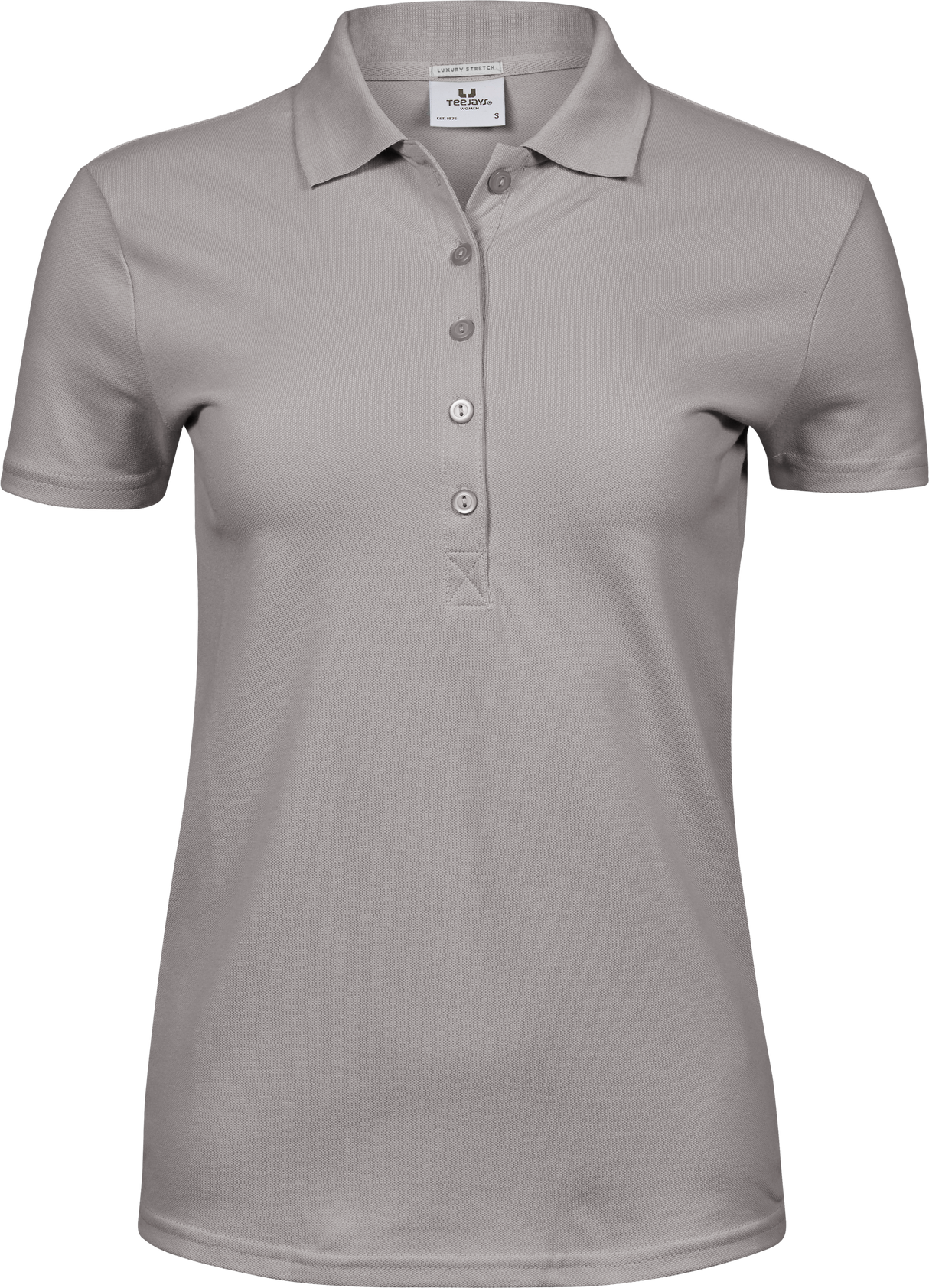 Luxury Stretch Dame Polo - Stone - Teejays 145