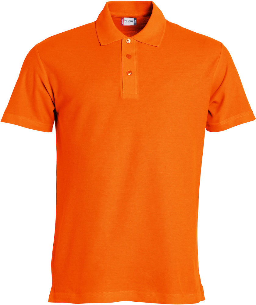 Comfort Polo - Herre - Orange - Clique 028230 - Modekompagniet.dk