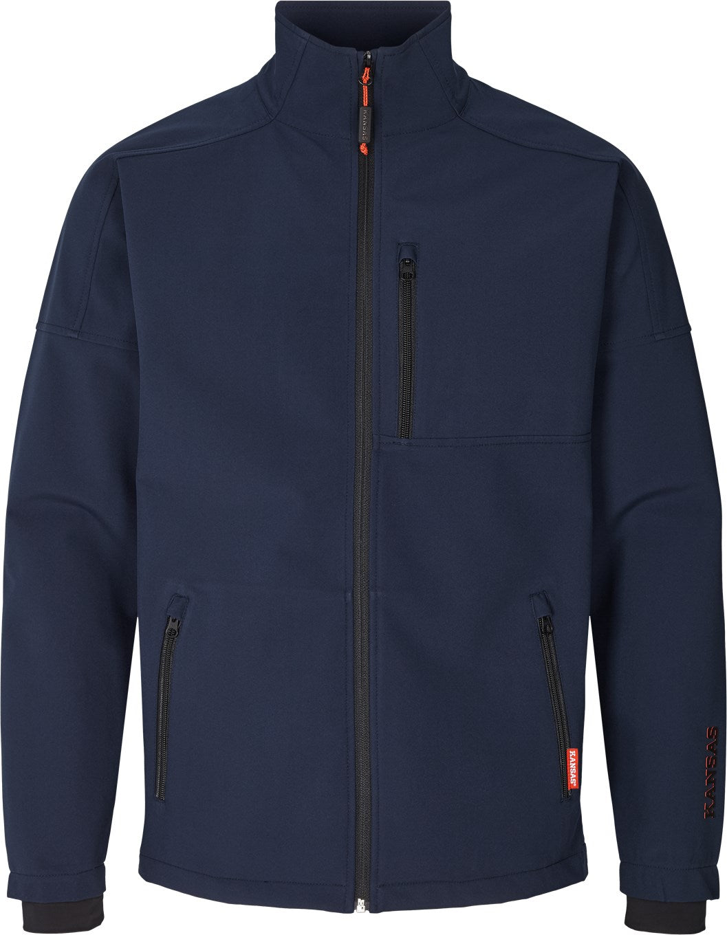 Kansas Evolve Softshell - Herre - Navy - 132405 - Modekompagniet.dk