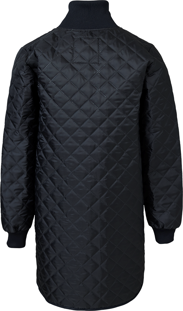 Lang Termojakke Dame, Sort - Elka 160529