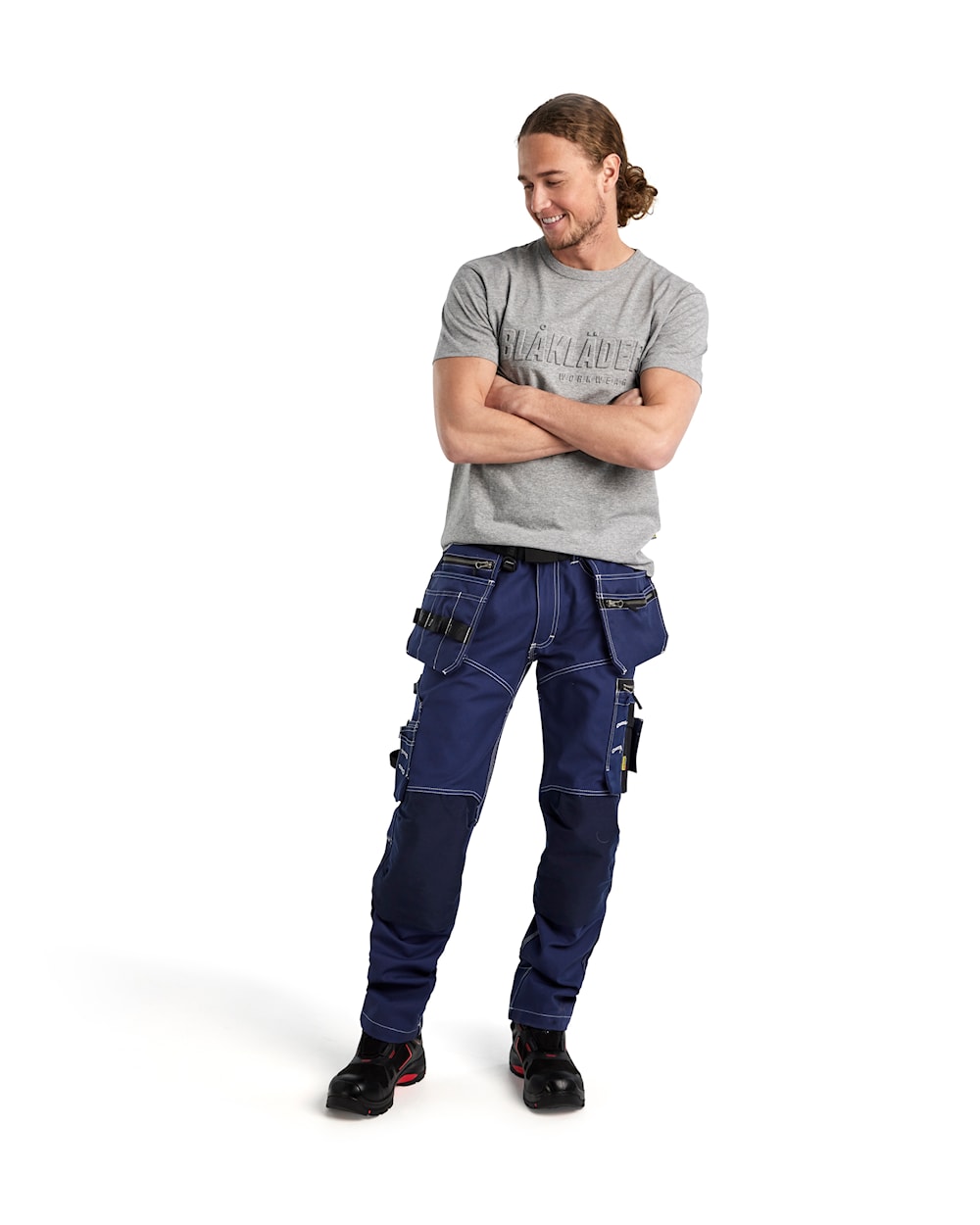 Håndværkerbukser, Unisex, Marine - Blåkläder 1790-1370-8800