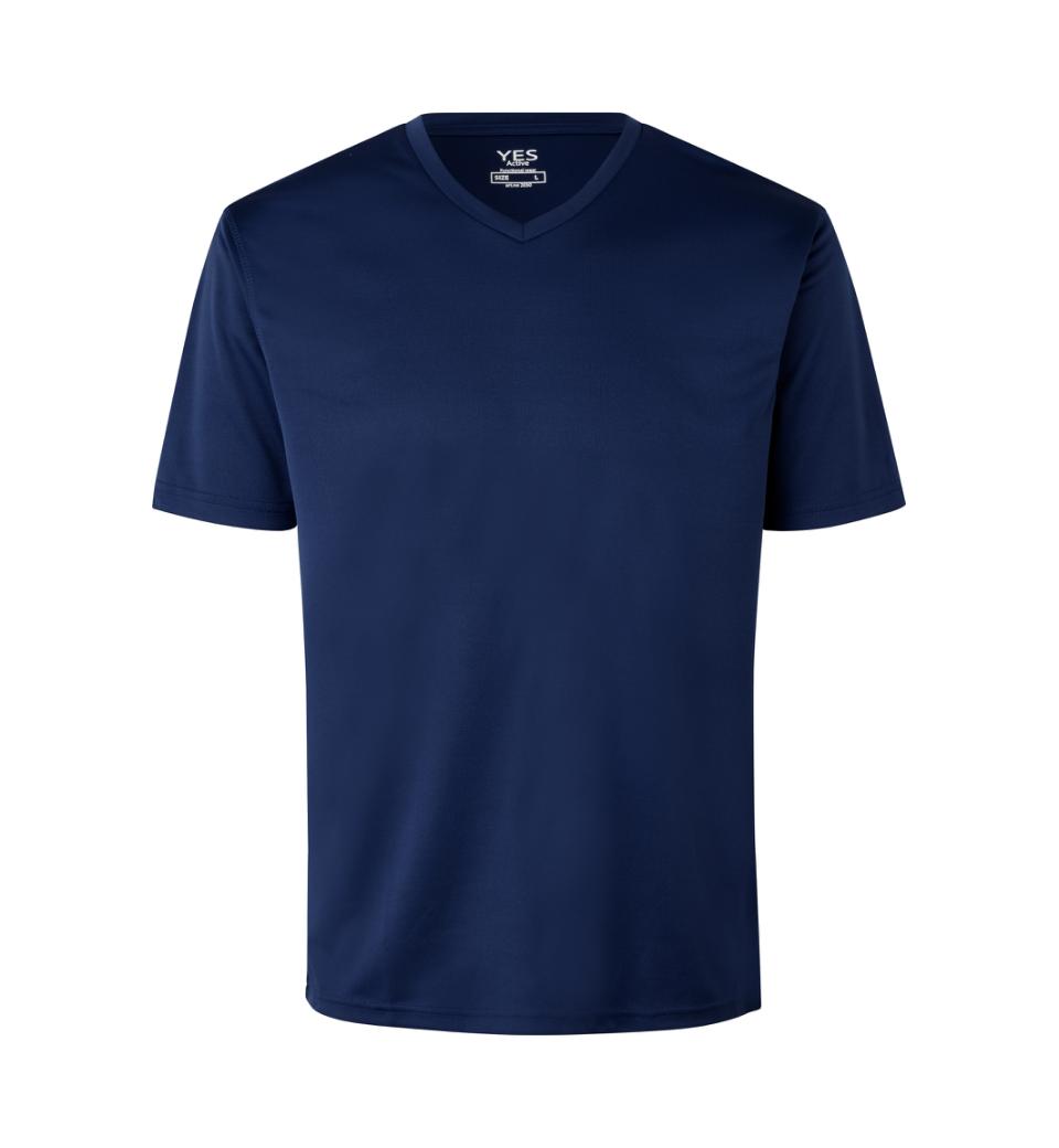 ID Yes Active T-shirt - Navy - ID 2030 - Modekompagniet.dk