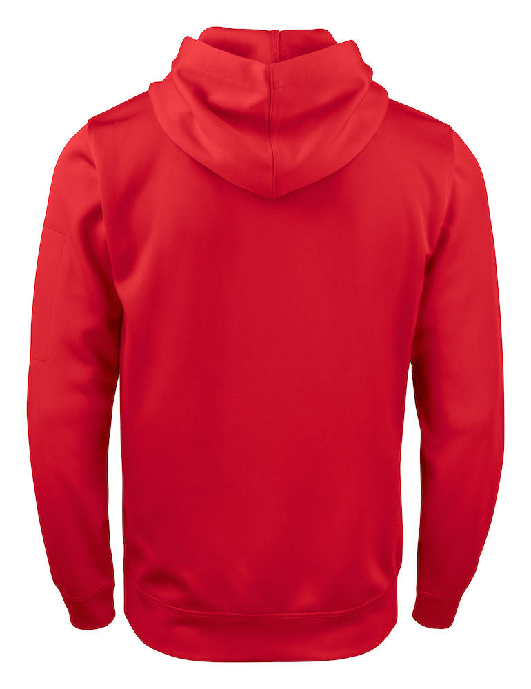 Basic Active Hoody - Rød - Clique 021011 - Modekompagniet.dk