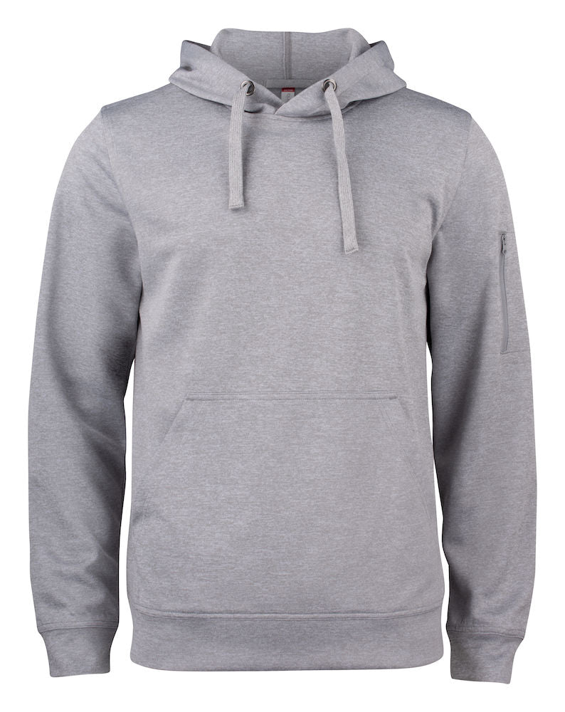 Basic Active Hoody - Grå - Clique 021011 - Modekompagniet.dk