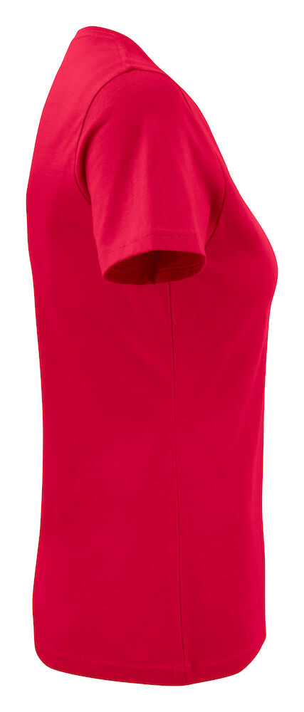 Heavy V-neck Dame - Rød - Printer 2264025