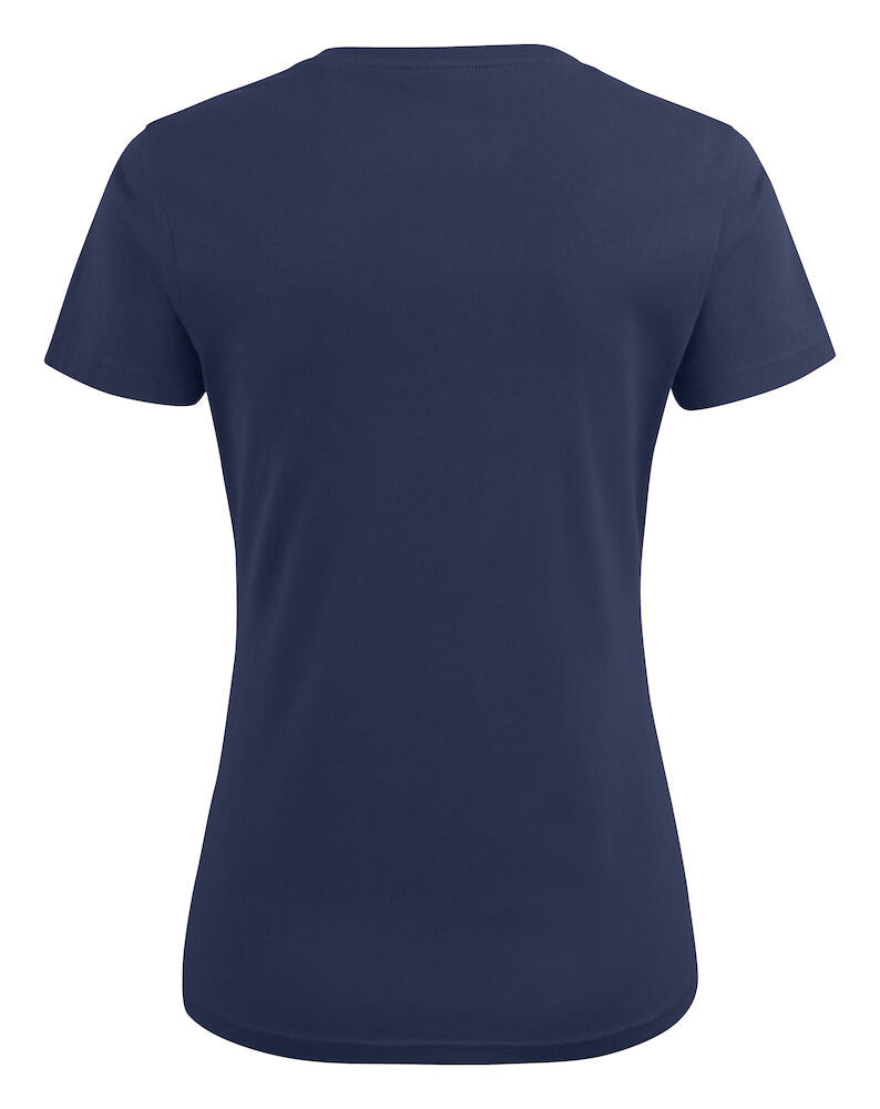 Heavy V-neck Dame - Navy - Printer 2264025