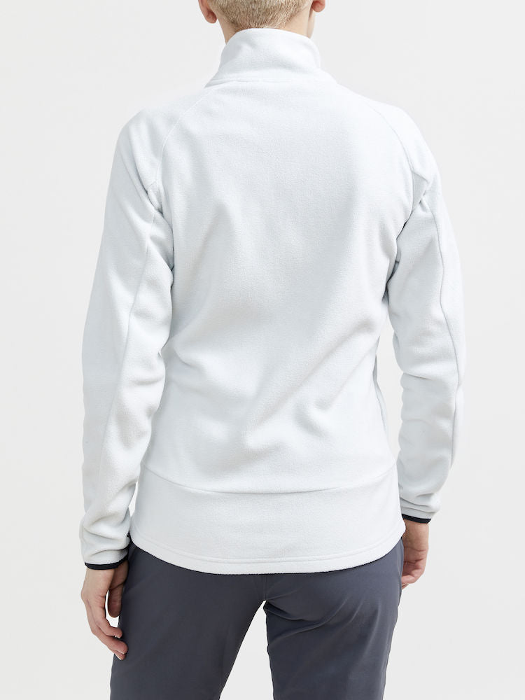 ADV Explore Midlayer Fleecejakke Dame, Hvid - Craft 1910397 - Modekompagniet.dk