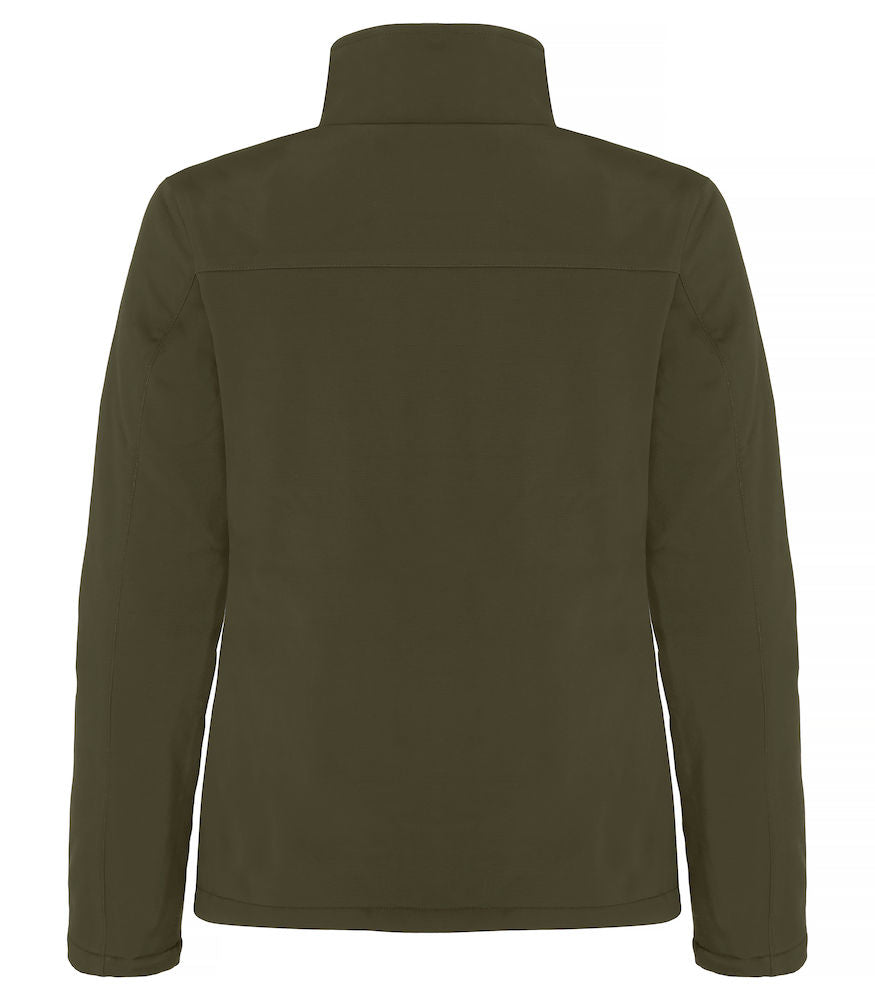 Padded Softshelljakke Dame, Oliven - Clique 0200957 - Modekompagniet.dk