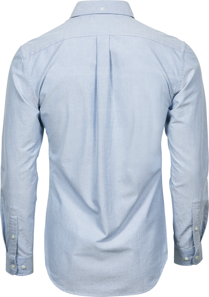 Perfect oxford shirt - Herre - Blå - Style 4000 - Modekompagniet.dk
