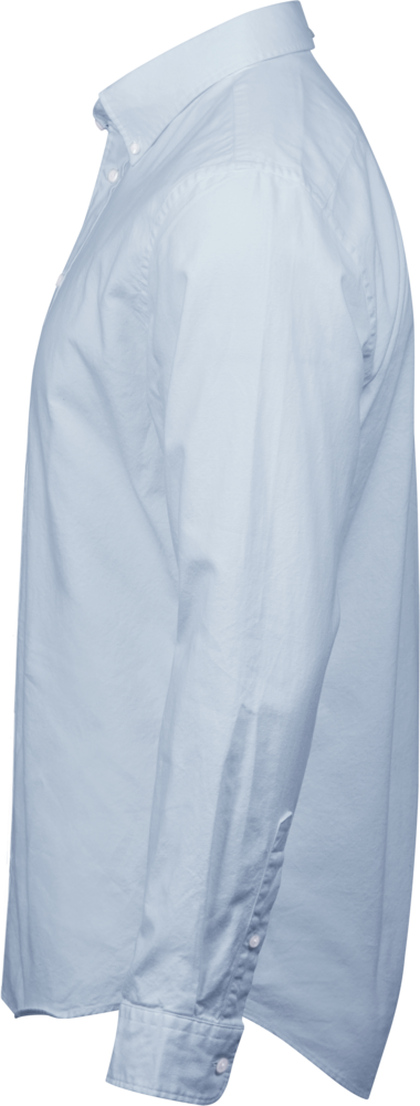 Perfect oxford shirt - Herre - Blå - Style 4000 - Modekompagniet.dk