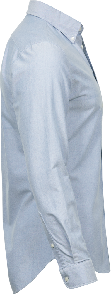 Perfect oxford shirt - Herre - Blå - Style 4000 - Modekompagniet.dk