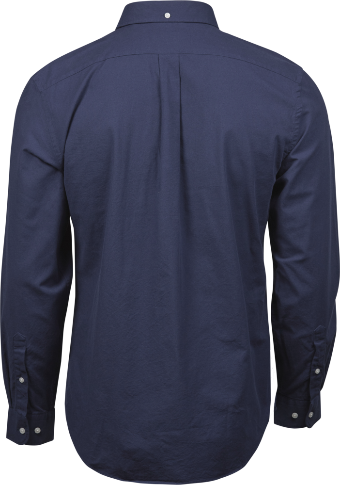 Perfect oxford shirt - Herre - Navy - Style 4000 - Modekompagniet.dk
