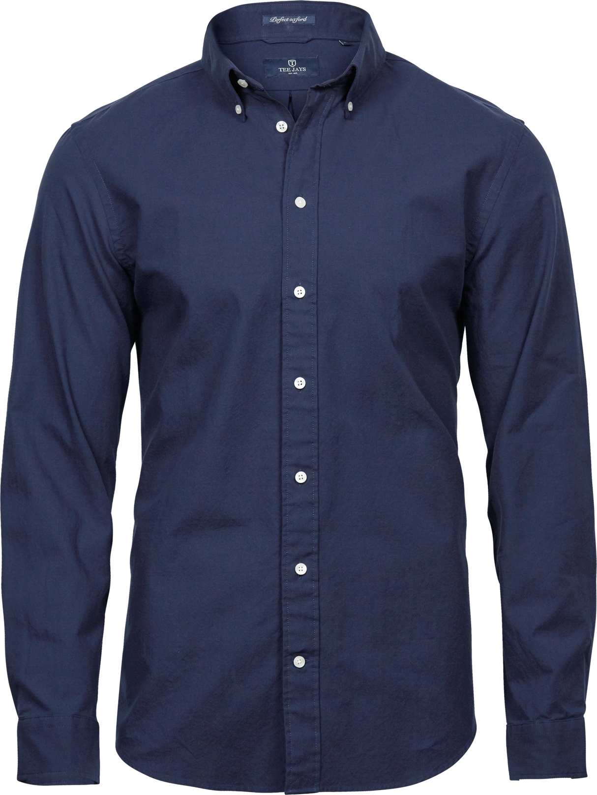 Perfect oxford shirt - Herre - Navy - Style 4000 - Modekompagniet.dk
