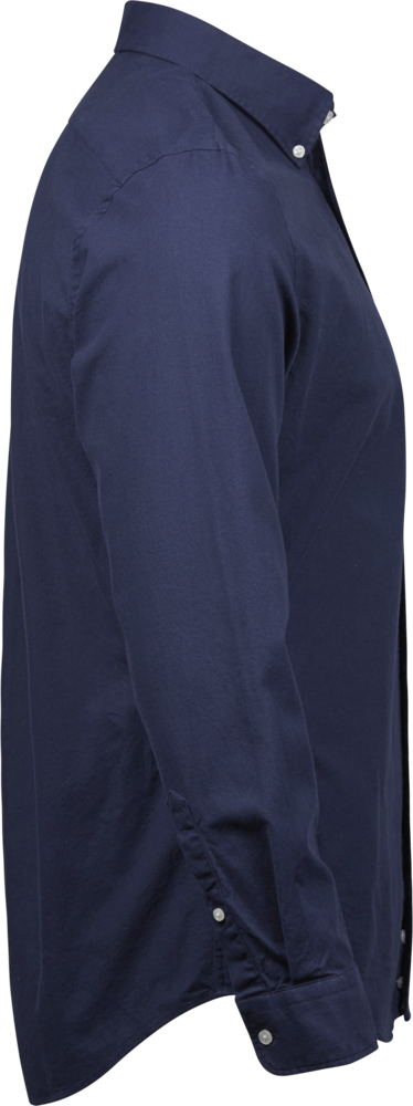 Perfect oxford shirt - Herre - Navy - Style 4000 - Modekompagniet.dk