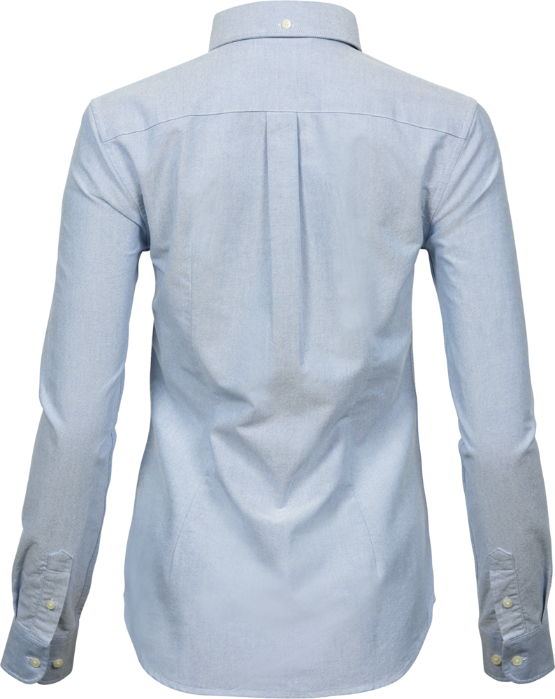 Perfect oxford shirt - Dame - Blå - Style 4001 - Modekompagniet.dk