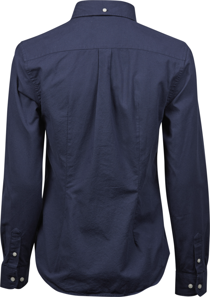 Perfect oxford shirt - Dame - Navy - Style 4001 - Modekompagniet.dk