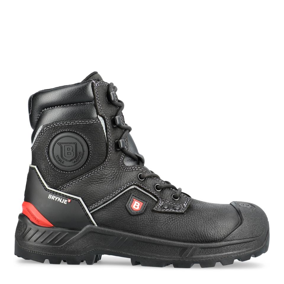 Supporter sikkerhedsstøvler S3, Sort - Brynje 413 - Modekompagniet.dk