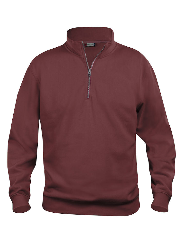 Basic Half Zip - Bordeaux - Clique 021033 - Modekompagniet.dk