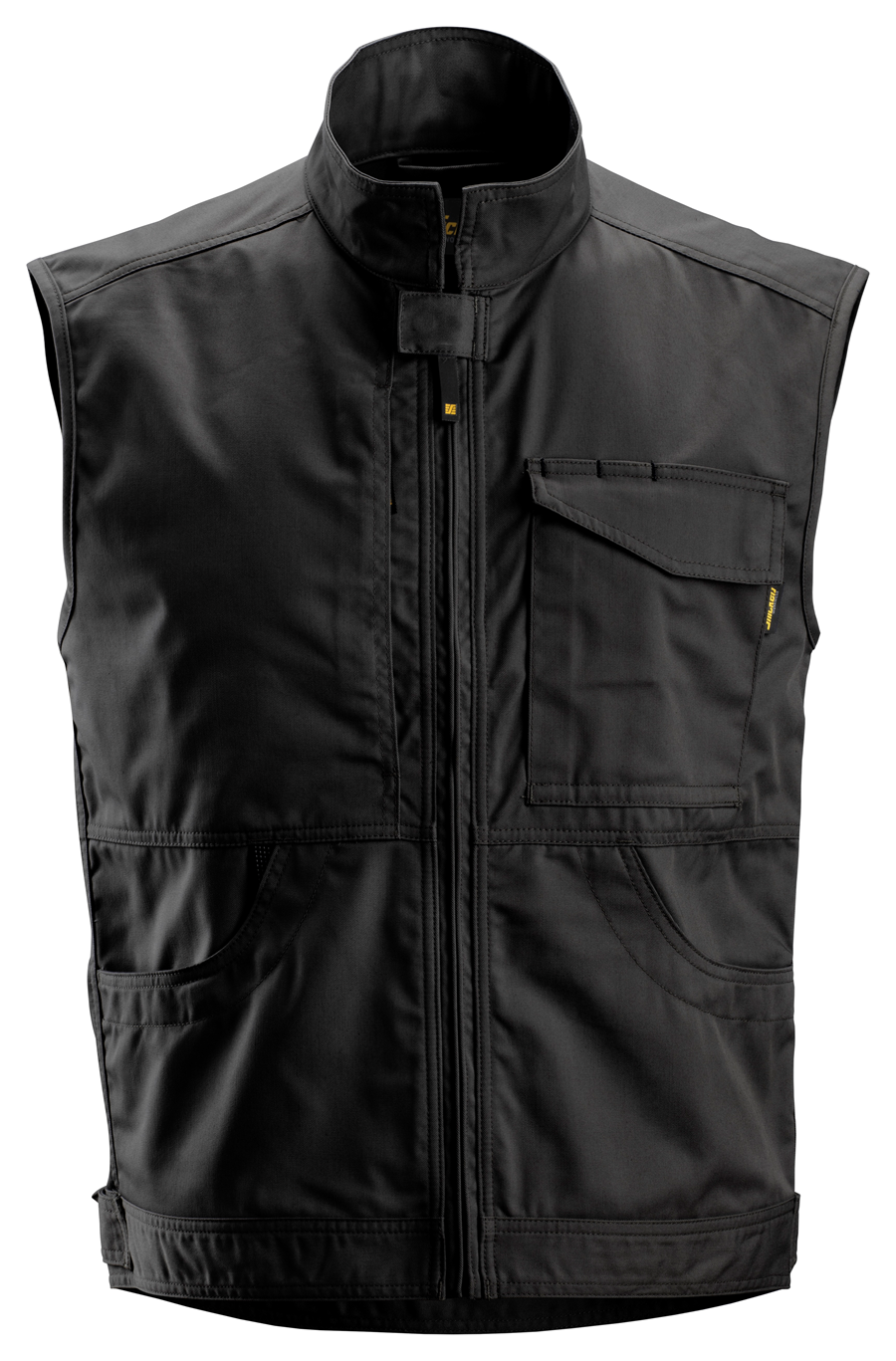 Snickers 4373 service vest, Sort - Modekompagniet.dk