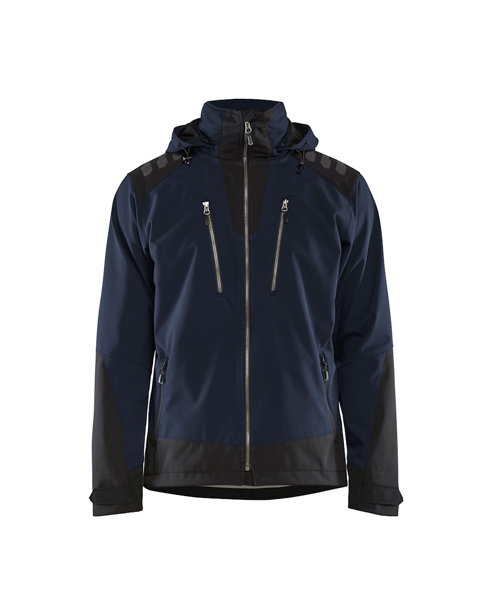 Allround og fleksibel softshell jakke- Herre - Navy - 474925139956 - Modekompagniet.dk