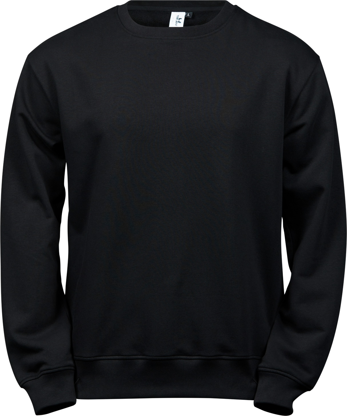 Power sweatshirt - Sort - Teejays style 5100 - Modekompagniet.dk