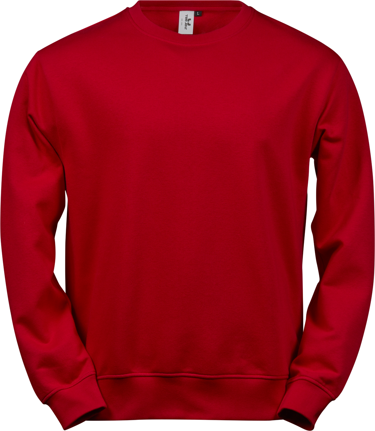 Power sweatshirt - Rød - Teejays style 5100 - Modekompagniet.dk