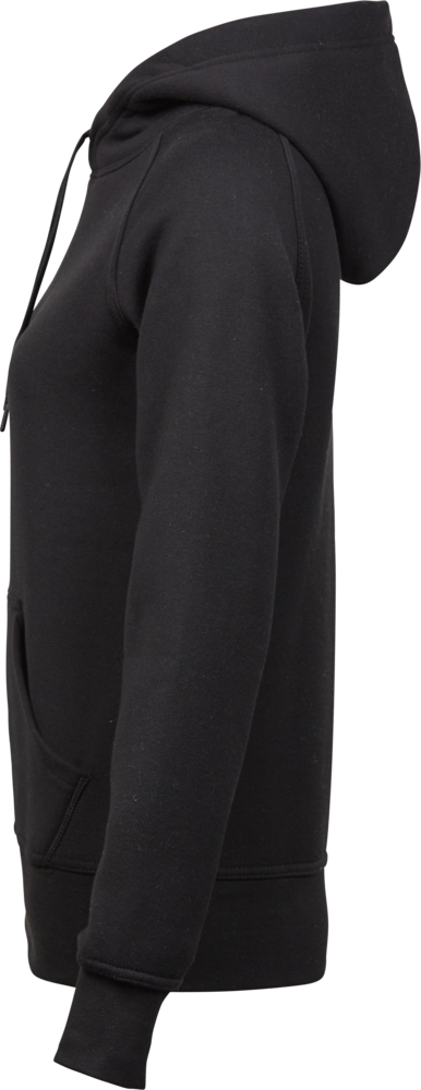 Hooded sweatshirt - Dame - Sort - Style 5431 - Modekompagniet.dk