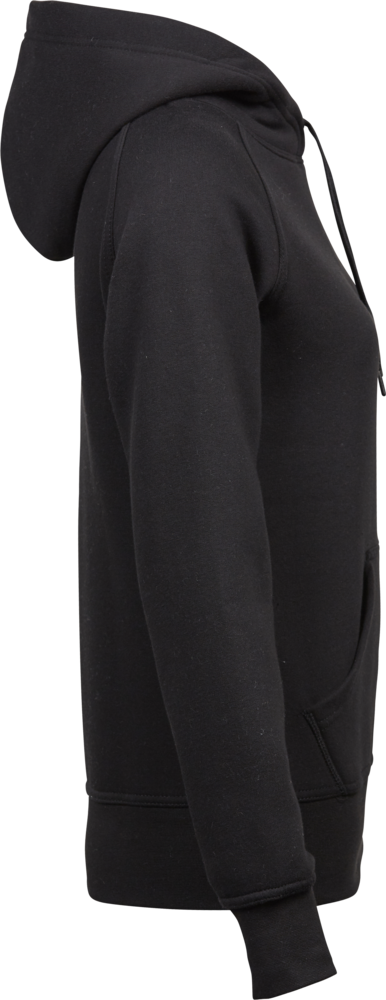 Hooded sweatshirt - Dame - Sort - Style 5431 - Modekompagniet.dk