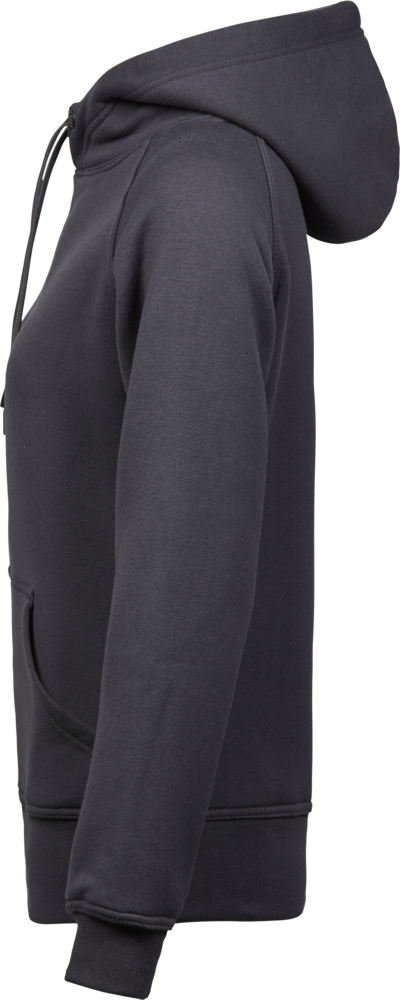 Hooded sweatshirt - Dame - Mørk grå - Style 5431 - Modekompagniet.dk