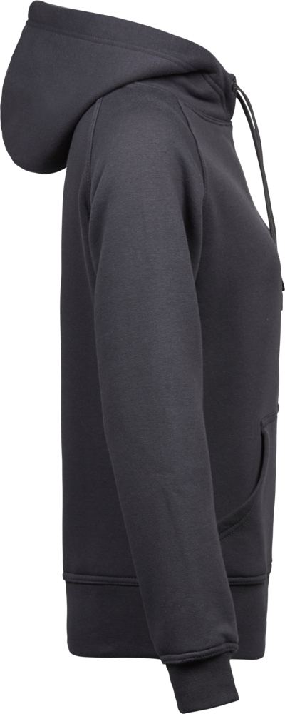 Hooded sweatshirt - Dame - Mørk grå - Style 5431 - Modekompagniet.dk