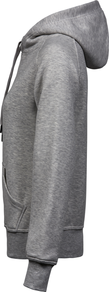 Hooded sweatshirt - Dame - Grå - Style 5431 - Modekompagniet.dk