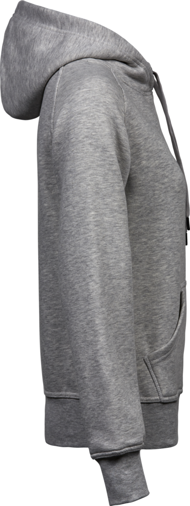 Hooded sweatshirt - Dame - Grå - Style 5431 - Modekompagniet.dk