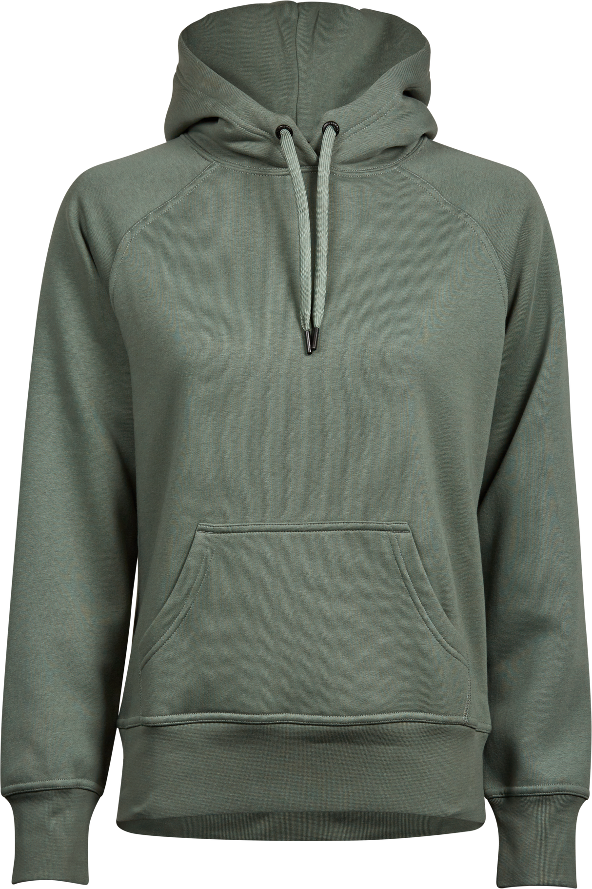 Hooded sweatshirt - Dame - Grøn - Style 5431 - Modekompagniet.dk