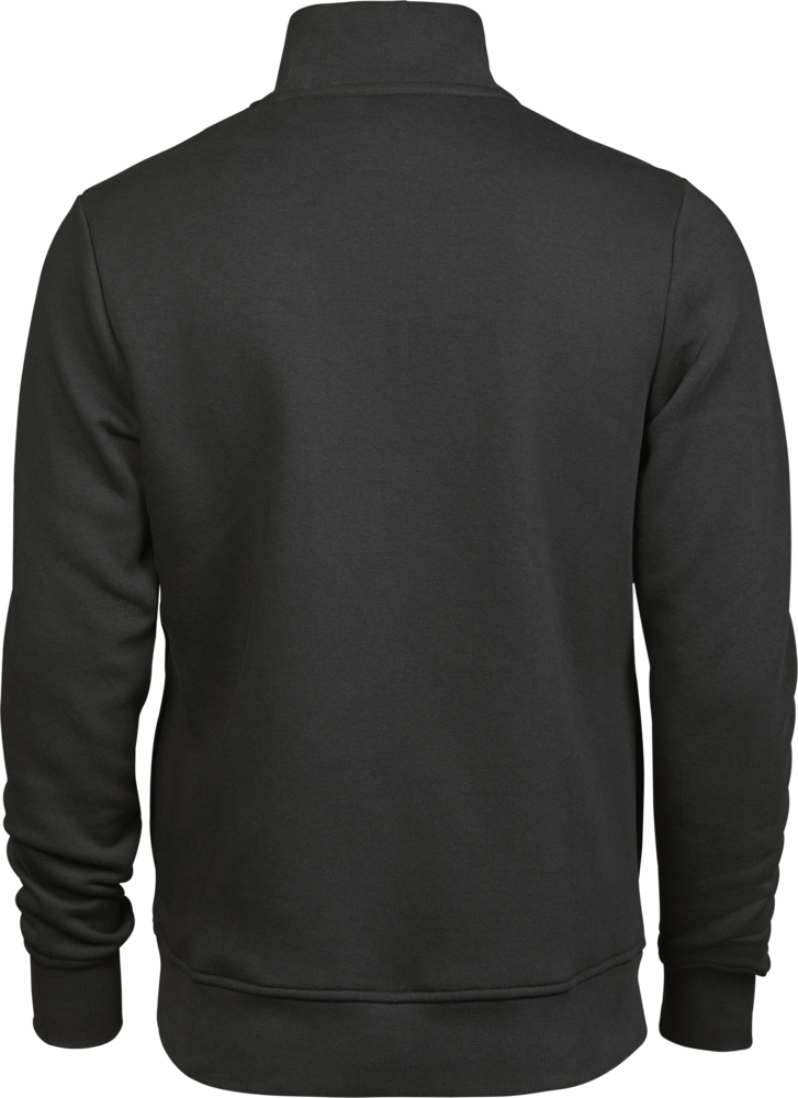Half zip sweatshirt - Herre - Grå - Style 5438 Teejays - Modekompagniet.dk