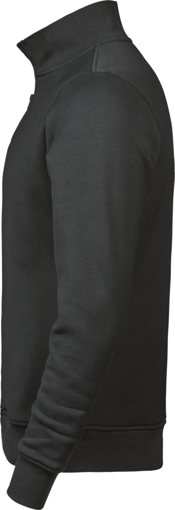 Half zip sweatshirt - Herre - Grå - Style 5438 Teejays - Modekompagniet.dk