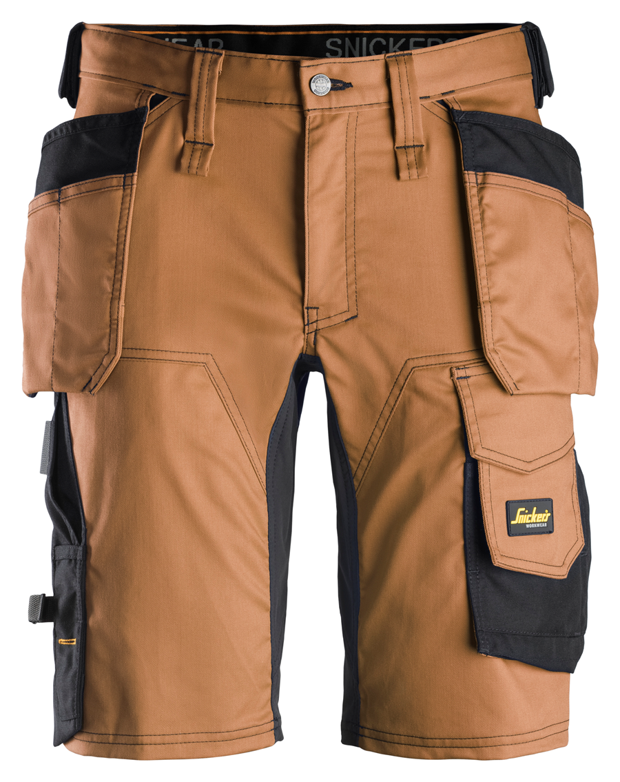 Shorts 44 / Brun/Sort Snickers - Modekompagniet.dk