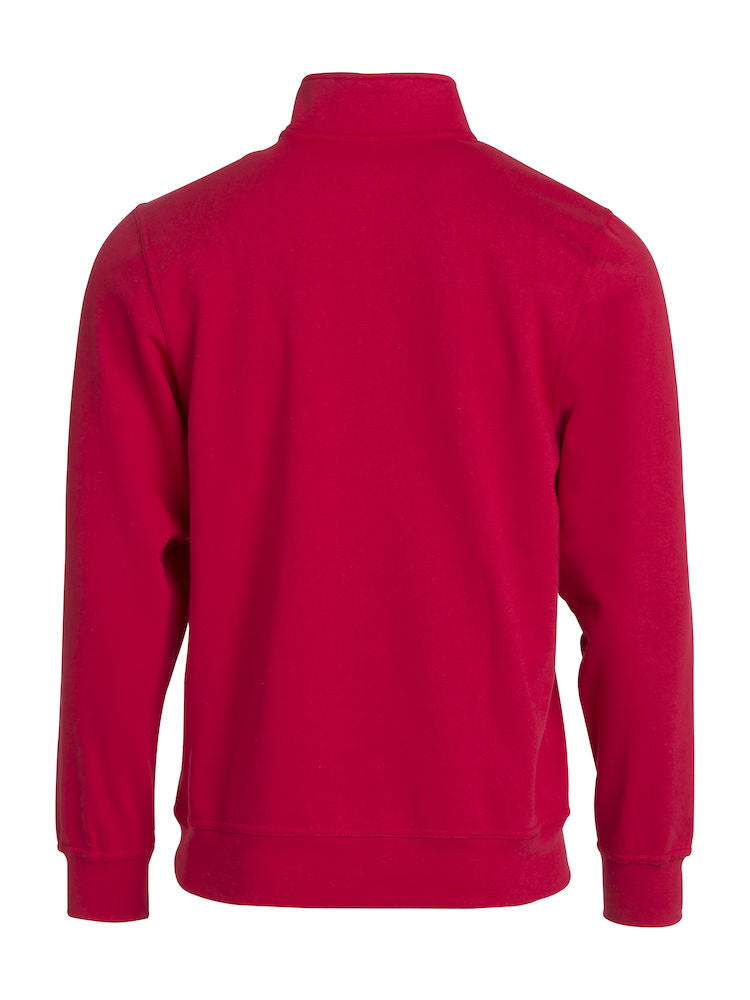 Basic Half Zip - Rød - Clique 021033 - Modekompagniet.dk