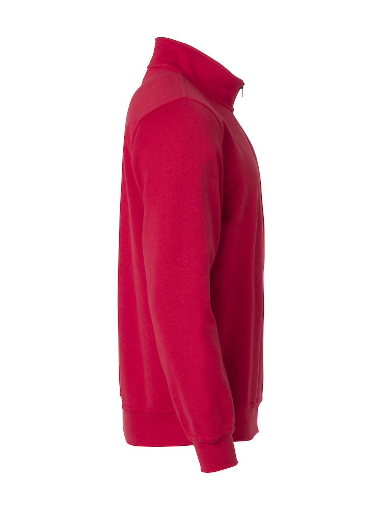 Basic Half Zip - Rød - Clique 021033 - Modekompagniet.dk
