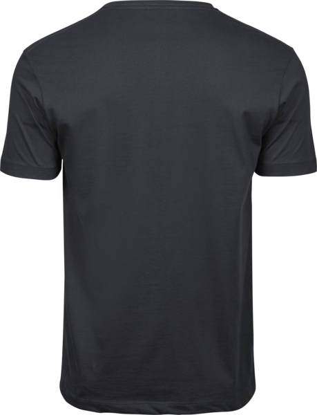 Fashion V-Neck Soft T-Shirt Herre, Mørk Grå - 8006