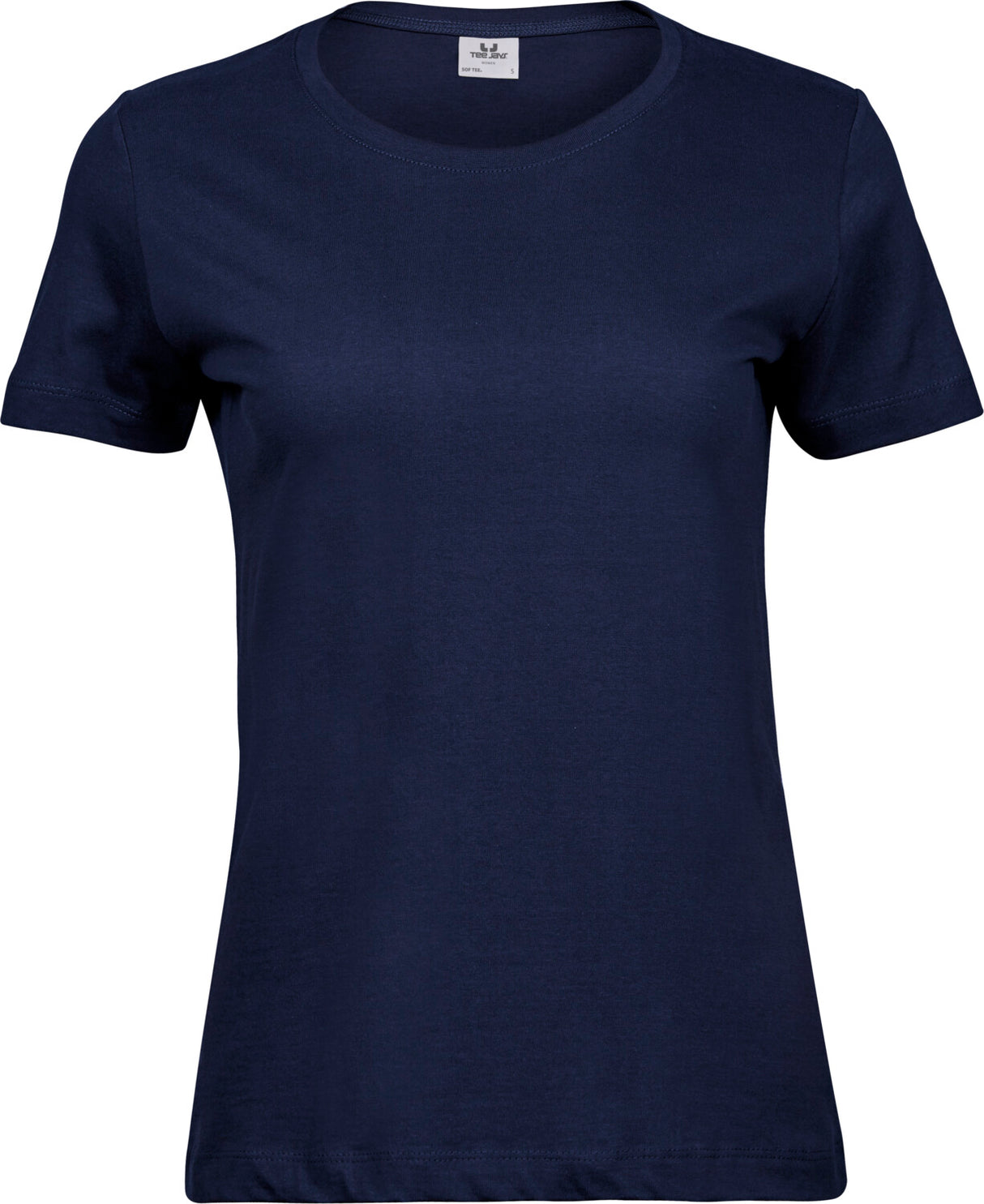 Soft Tee Dame, Navy Blå - Teejays 8050 - Modekompagniet.dk