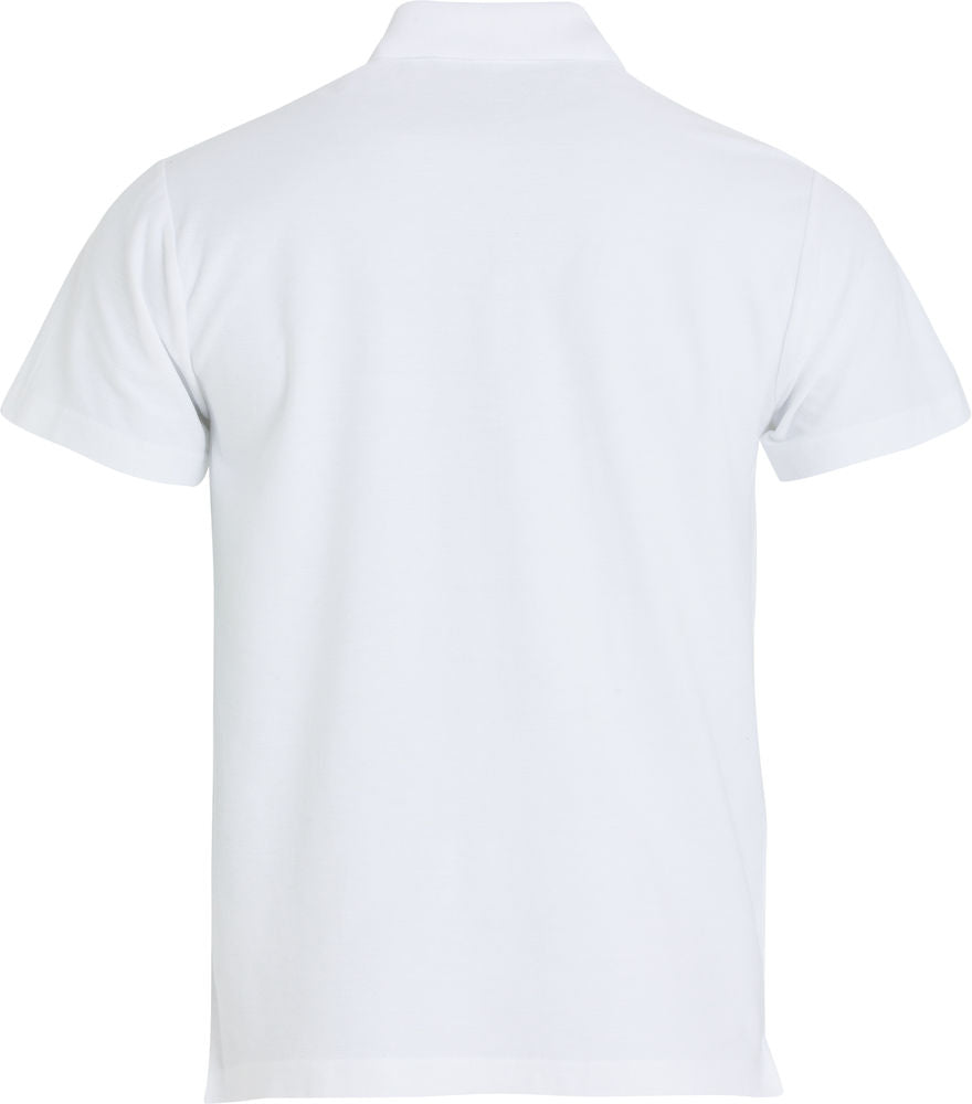 Comfort Polo - Herre - Hvid - Clique 028230 - Modekompagniet.dk