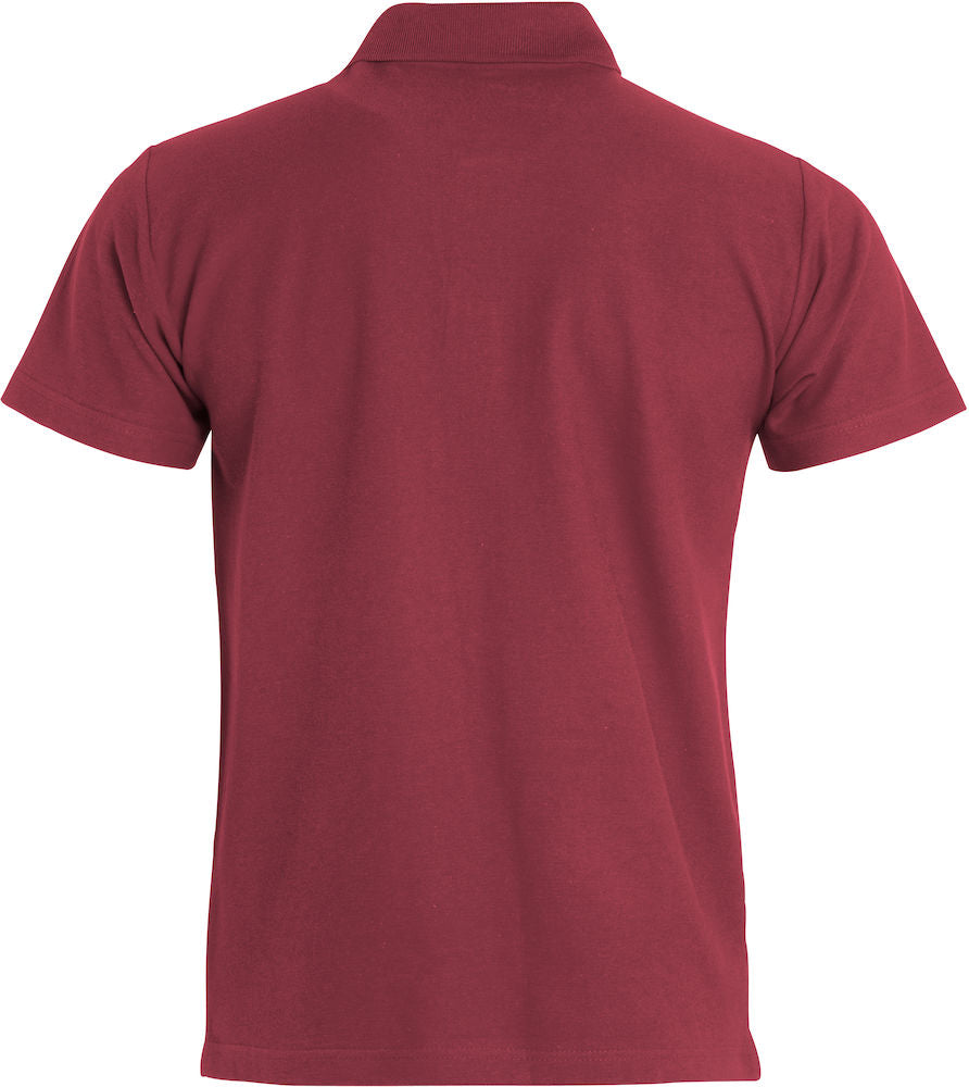 Comfort Polo - Herre - Bordeaux - Clique 028230 - Modekompagniet.dk