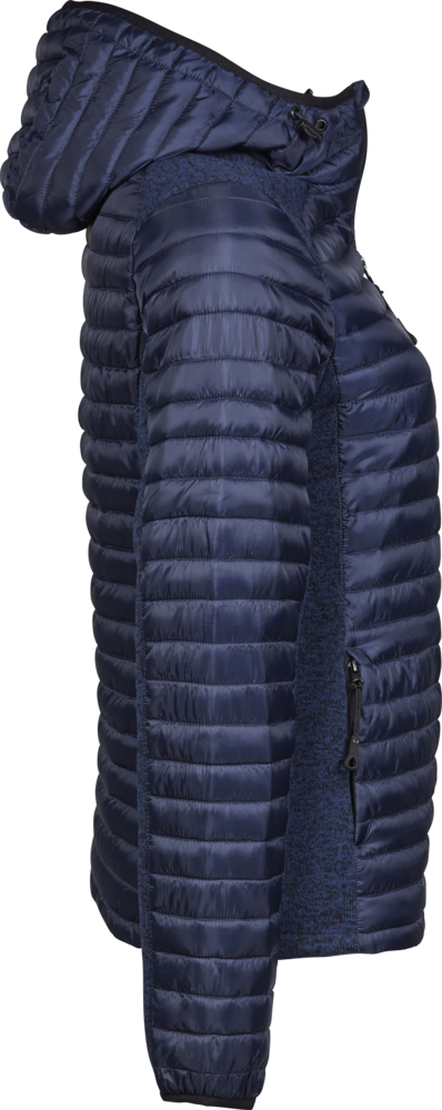 Hooded outdoor crossover - Dame - Navy - Style 9611 - Modekompagniet.dk